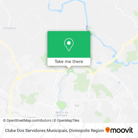 Clube Dos Servidores Municipais map