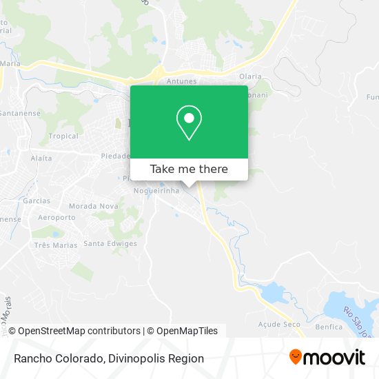 Rancho Colorado map