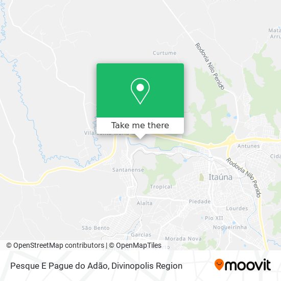 Pesque E Pague do Adão map