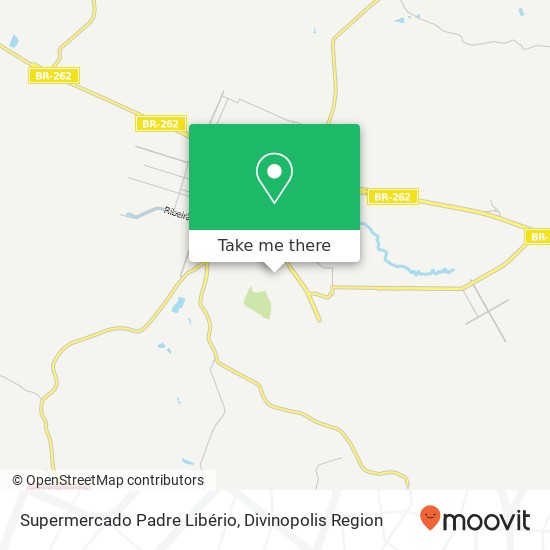 Supermercado Padre Libério map