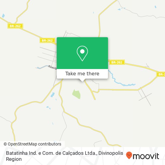 Mapa Batatinha Ind. e Com. de Calçados Ltda.