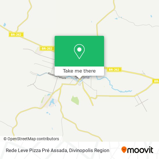 Mapa Rede Leve Pizza Pré Assada