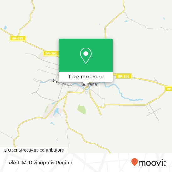 Mapa Tele TIM