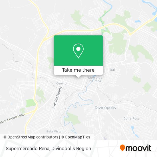 Mapa Supermercado Rena