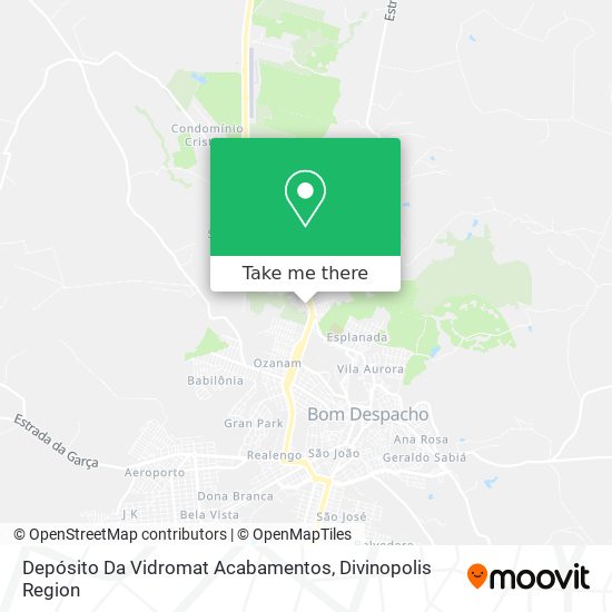 Depósito Da Vidromat Acabamentos map