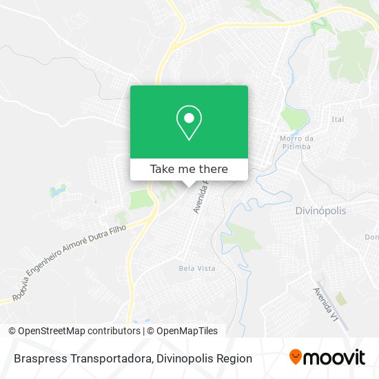 Braspress Transportadora map