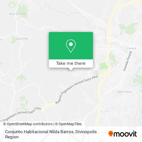 Mapa Conjunto Habitacional Nilda Barros
