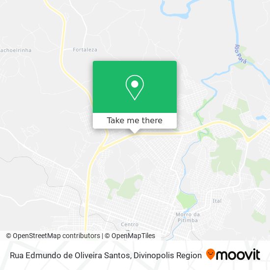 Rua Edmundo de Oliveira Santos map