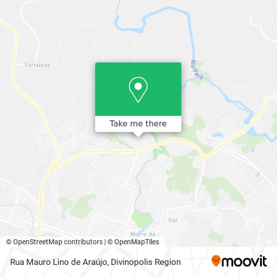 Rua Mauro Lino de Araújo map