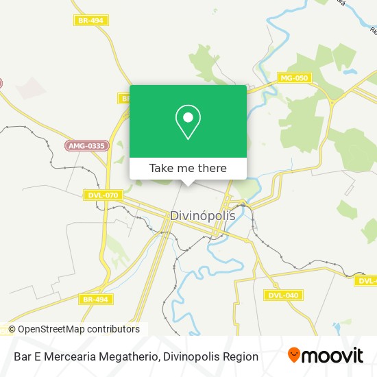 Bar E Mercearia Megatherio map