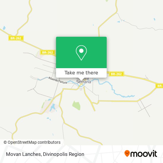 Movan Lanches map