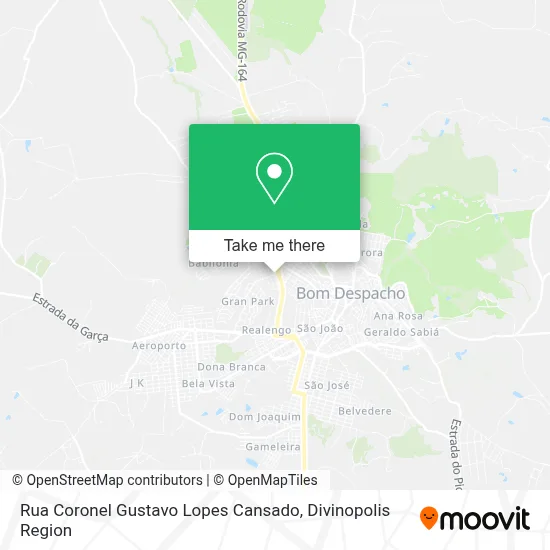 Rua Coronel Gustavo Lopes Cansado map