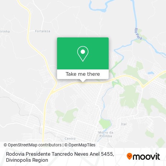 Rodovia Presidente Tancredo Neves Anel 5455 map