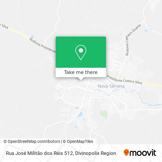 Rua José Militão dos Réis 512 map