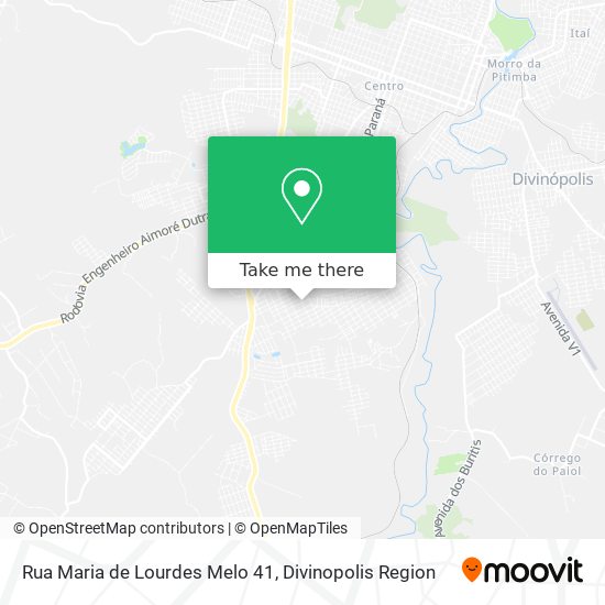 Rua Maria de Lourdes Melo 41 map