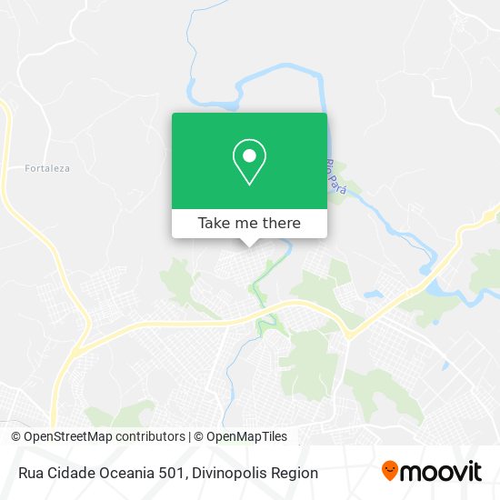 Rua Cidade Oceania 501 map