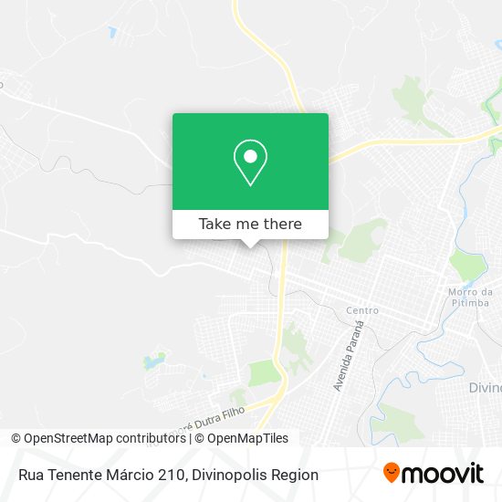 Rua Tenente Márcio 210 map
