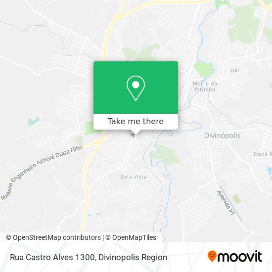 Rua Castro Alves 1300 map