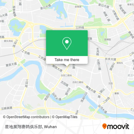 星地展翔赛鸽俱乐部 map