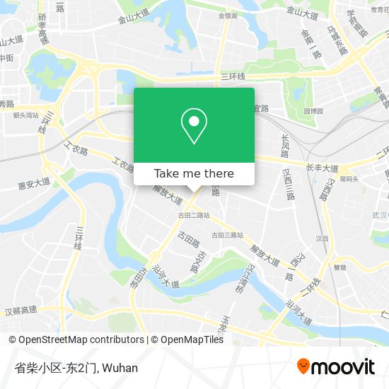 省柴小区-东2门 map