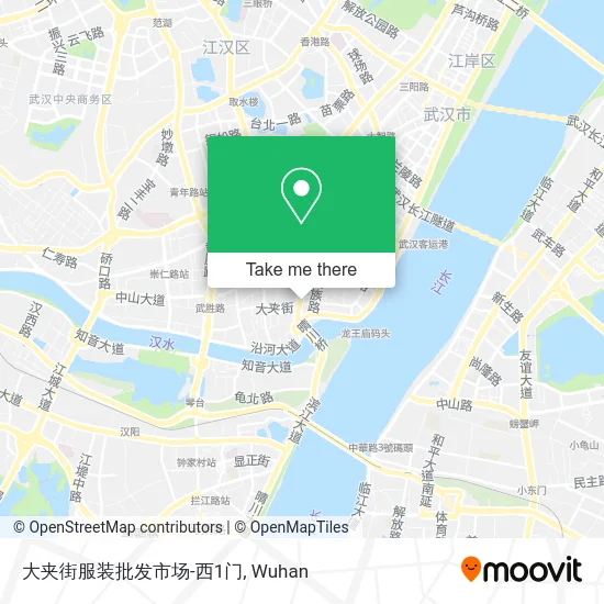 大夹街服装批发市场-西1门 map