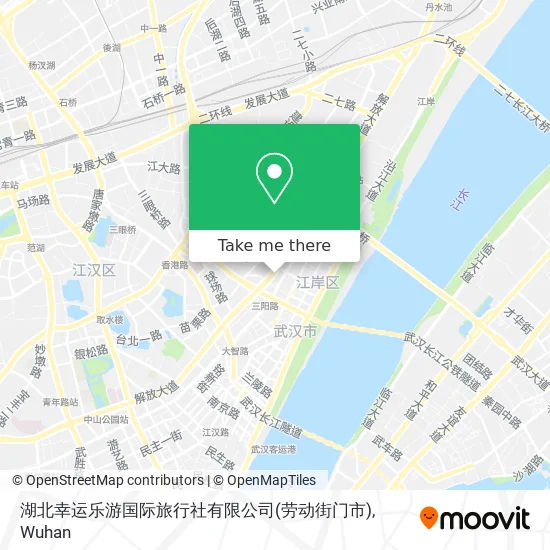 湖北幸运乐游国际旅行社有限公司(劳动街门市) map