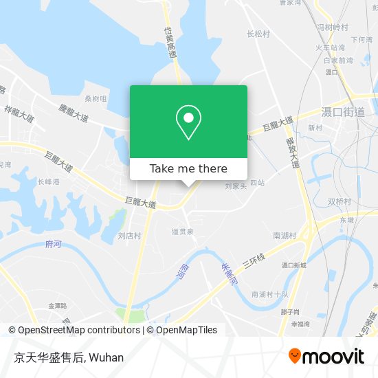 京天华盛售后 map