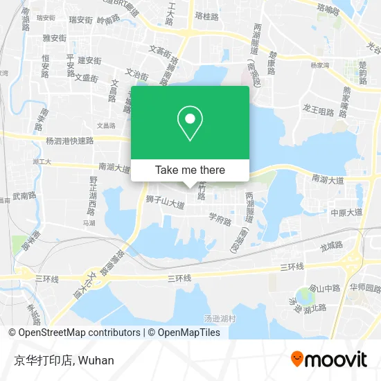 京华打印店 map