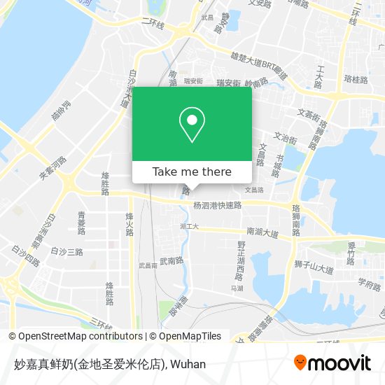妙嘉真鲜奶(金地圣爱米伦店) map