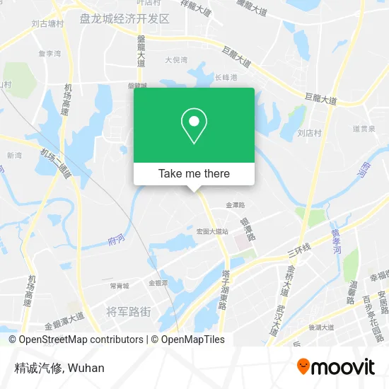 精诚汽修 map