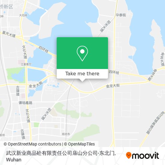 武汉新业商品砼有限责任公司庙山分公司-东北门 map