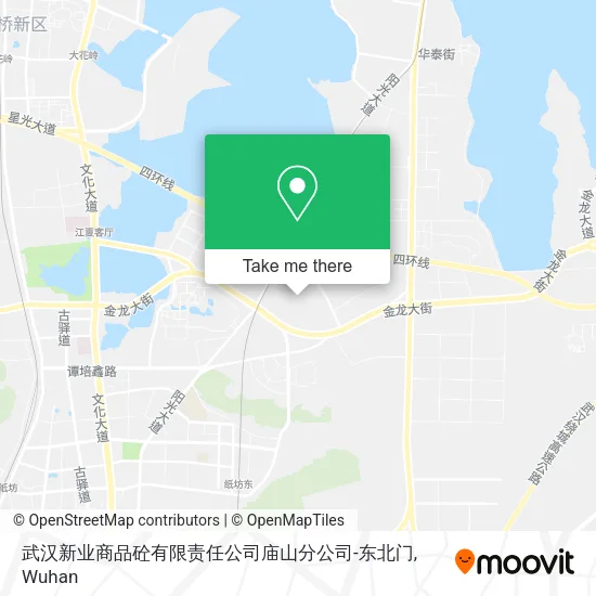 武汉新业商品砼有限责任公司庙山分公司-东北门 map
