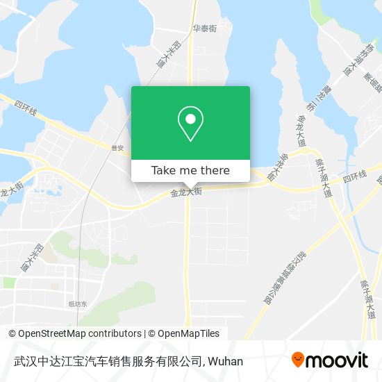 武汉中达江宝汽车销售服务有限公司 map
