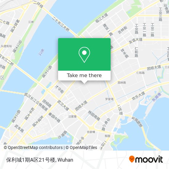 保利城1期A区21号楼 map