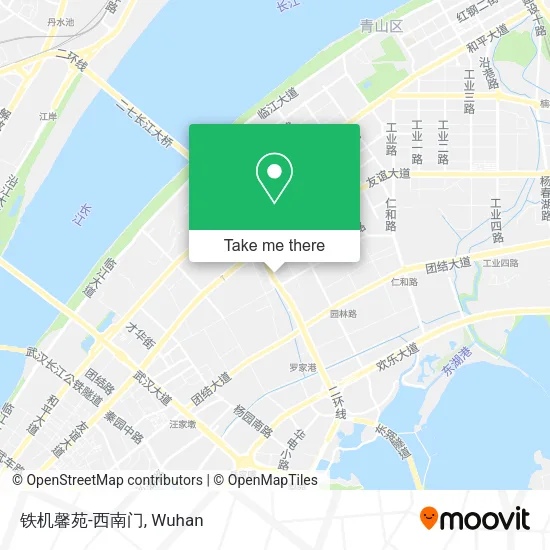 铁机馨苑-西南门 map