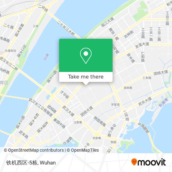 铁机西区-5栋 map