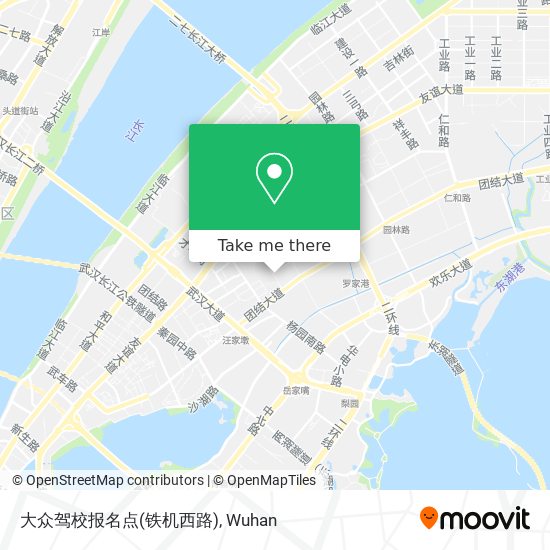 大众驾校报名点(铁机西路) map