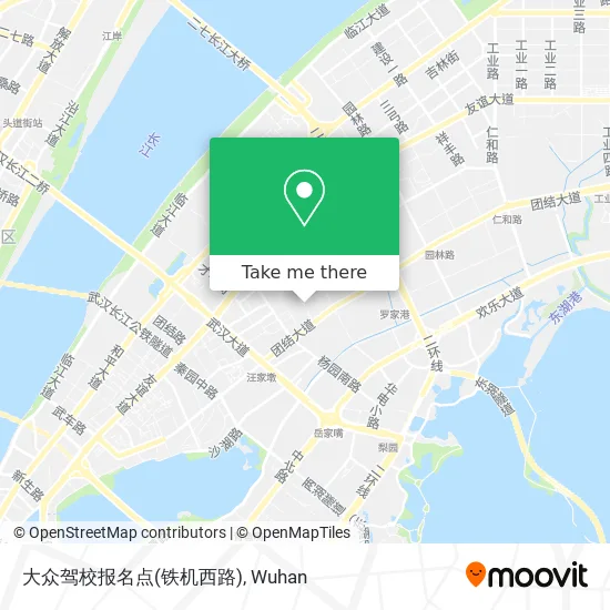 大众驾校报名点(铁机西路) map