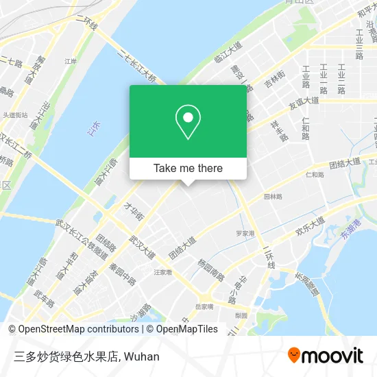 三多炒货绿色水果店 map