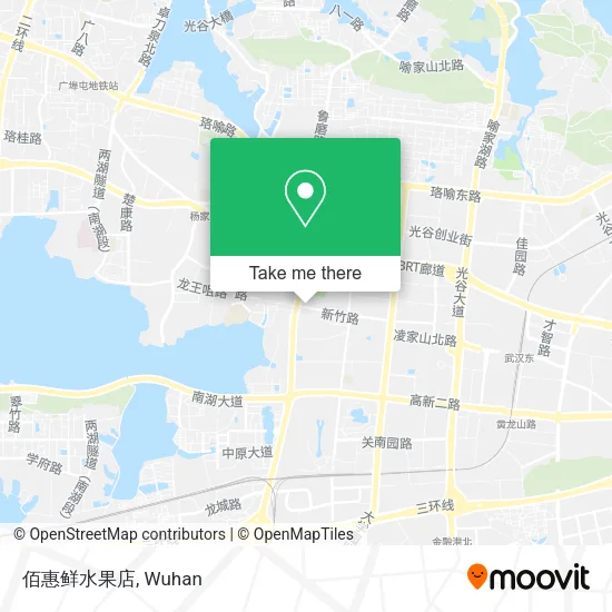 佰惠鲜水果店 map