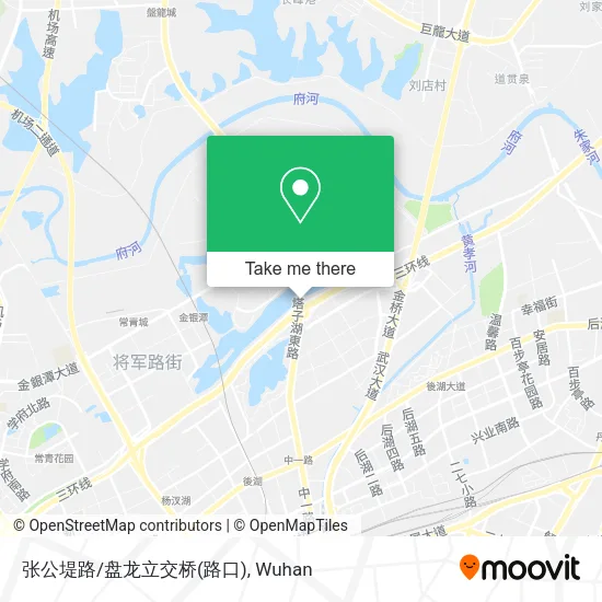 张公堤路/盘龙立交桥(路口) map