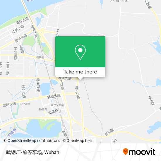 武钢厂-前停车场 map