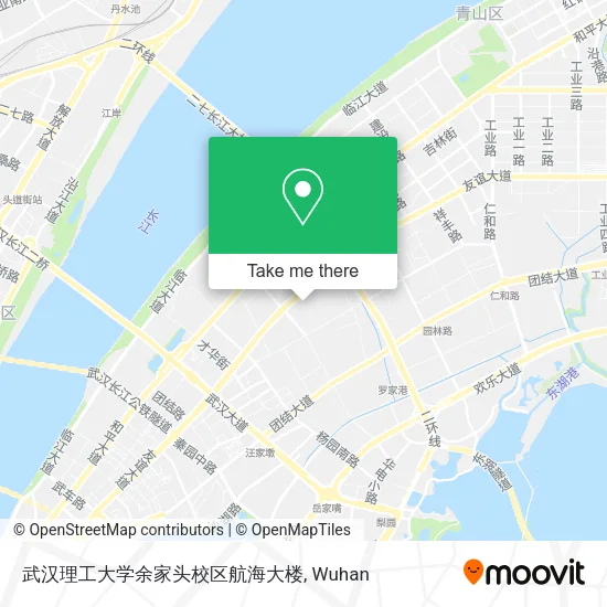 武汉理工大学余家头校区航海大楼 map