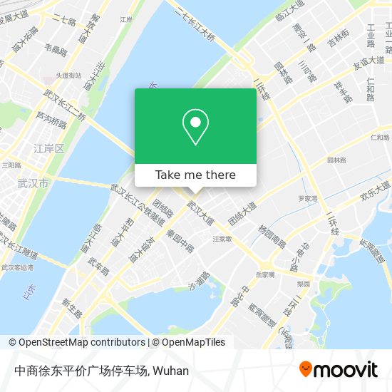 中商徐东平价广场停车场 map