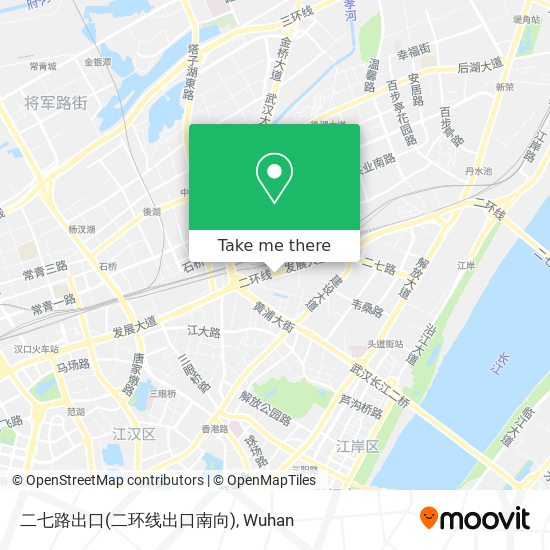 二七路出口(二环线出口南向) map