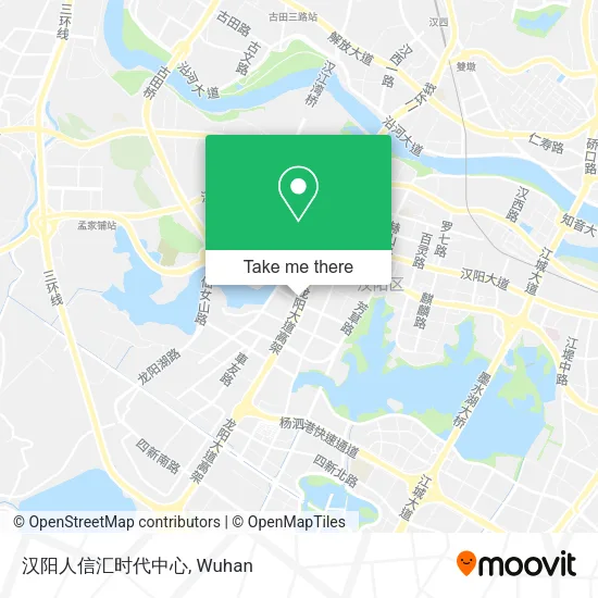 汉阳人信汇时代中心 map