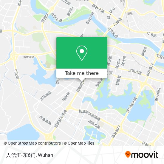 人信汇-东6门 map