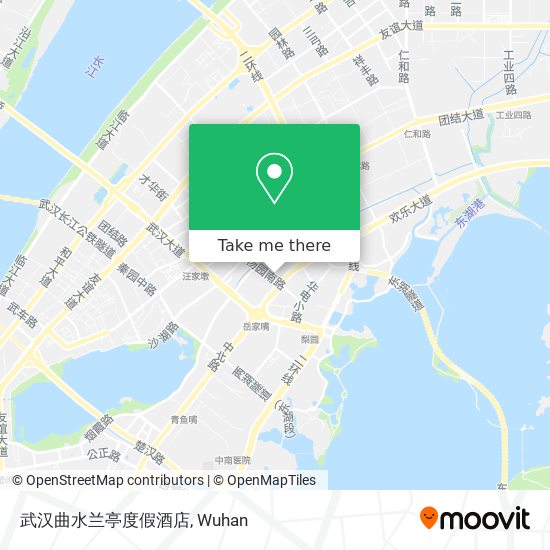 武汉曲水兰亭度假酒店 map