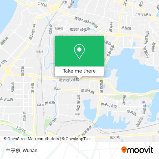 兰亭叙 map