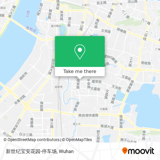 新世纪宝安花园-停车场 map